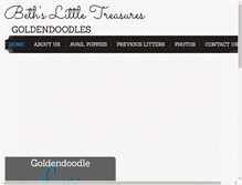 Tablet Screenshot of bethslittletreasures.com